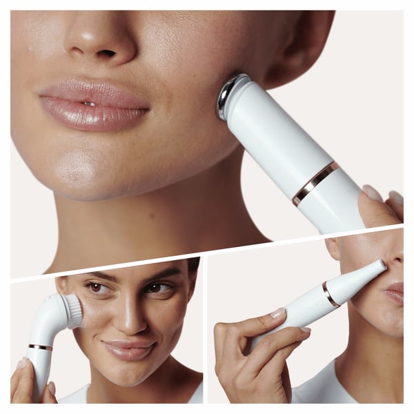 Braun FaceSpa Pro 911 10 pincetter Vit, brons