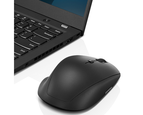 Lenovo 600 Wireless Media datormöss Kontor Högerhand RF Trådlös Optisk 2400 DPI