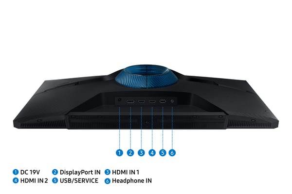 Samsung LED-skärm Odyssey G5 S27CG510EU - 68.6 cm (27\") - 2560 x 1440 WQHD