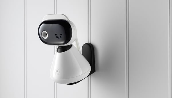 Motorola PIP1200 övervakningsmonitorer för bebisar 300 m FHSS Svart, Vit