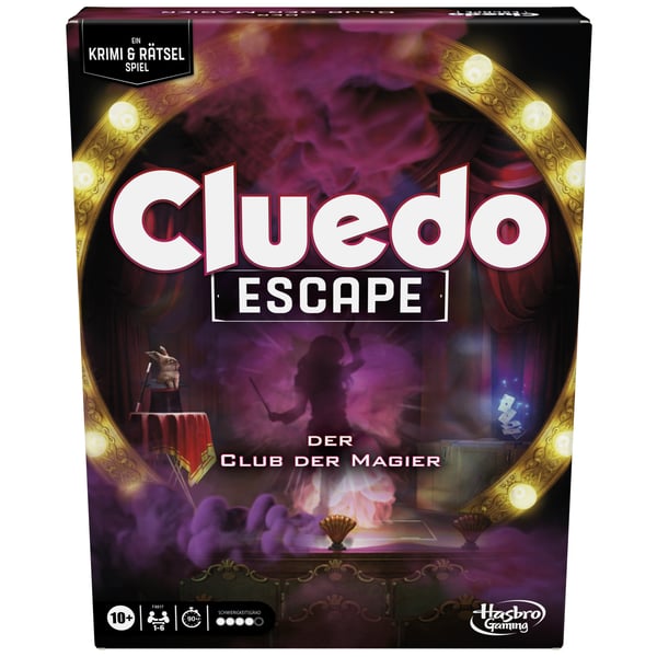 Cluedo Escape: The Illusionist's Club Lautapeli Pakohuonepeli