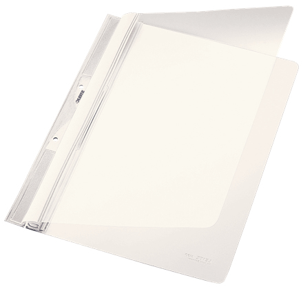 Leitz 41900001 omslag til rapport PVC Hvid