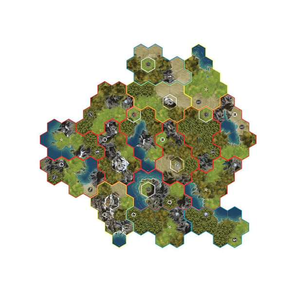 Asmodee Sid Meier's Civilization: A New Dawn Brädspel Strategi