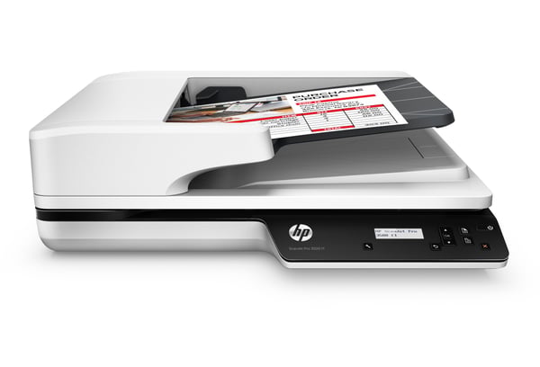 HP Scanjet Pro 3500 f1 Flatbädds- och ADF-scanner 1200 x 1200 DPI A4 Grå