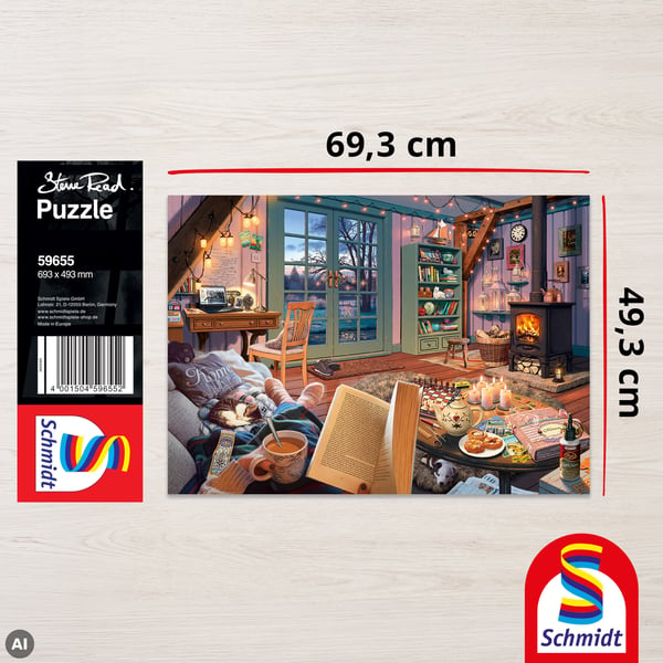 Schmidt® Spiele 59655 palapeli Kuviopalapeli 1000 kpl Lomat
