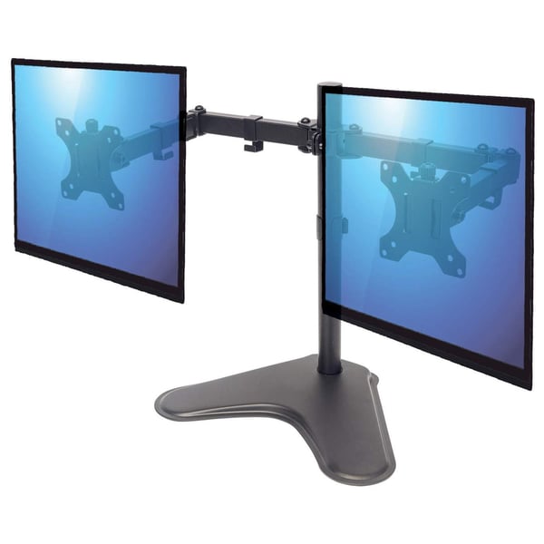 Manhattan 461559 monitorin kiinnike ja jalusta 81,3 cm (32") Vastaanotto Musta
