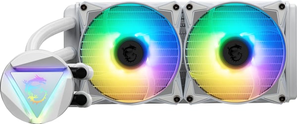MSI MAG CORELIQUID 240R V2 Computerkabinet Køler 2,5 cm Hvid 1 stk
