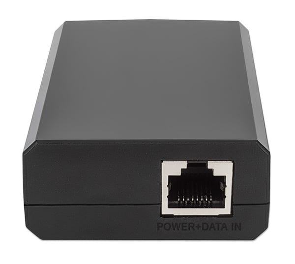Intellinet 561693 nätverksdelare Strömförsörjning via Ethernet (PoE) stöd Svart