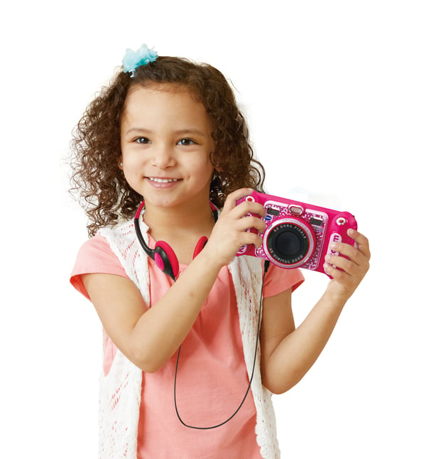 VTech KidiZoom Duo DX roze Digitalt kamera til børn