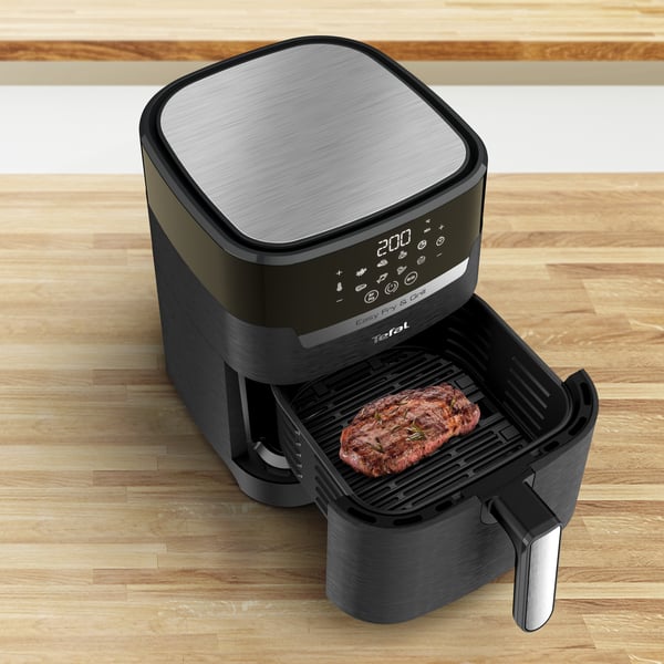 Tefal Easy Fry & Grill EY5058 Single 4,2 l Fristående 1550 W Varmluftsfritös Svart