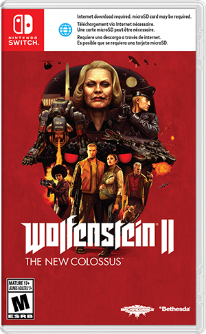 Nintendo Wolfenstein 2: The New Colossus Standard Nintendo Switch Nintendo Wolfenstein 2: The New Colossus Standard Nintendo Switch