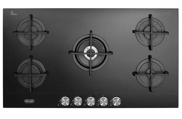 De’Longhi NSL 590 NC kogeplade Sort Indbygget 90 cm Gaskomfur 5 zone(s)