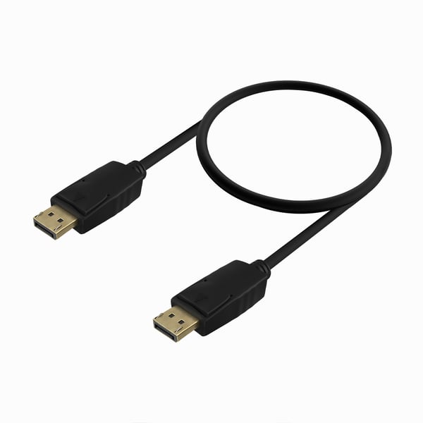 AISENS A124-0737 DisplayPort-kabel 0,5 m Svart