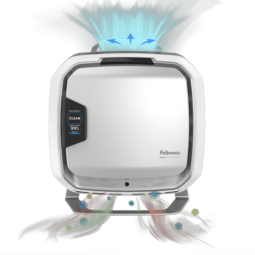 Fellowes AeraMax Pro AM 3S 55 m² 67 dB Satin stål