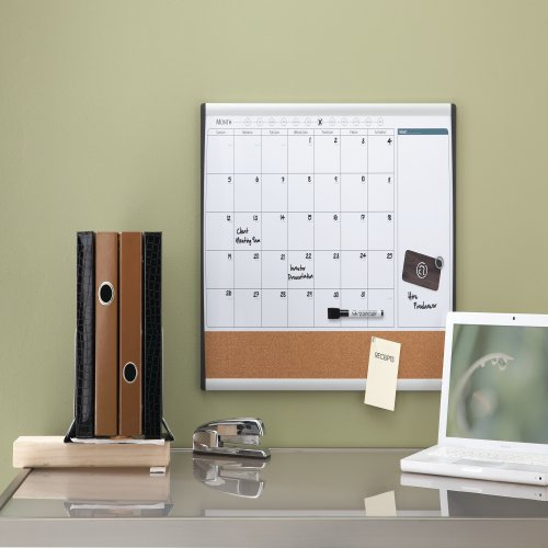 Rexel 1903813 magnettavlor 585 x 430 mm Svart, Brun, Grå, Silver