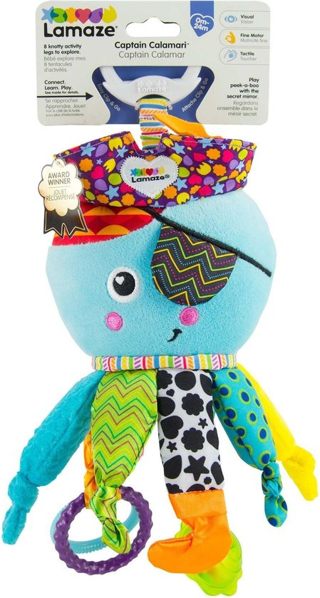 Lamaze Captain Calamari vauvan roikkuva lelu