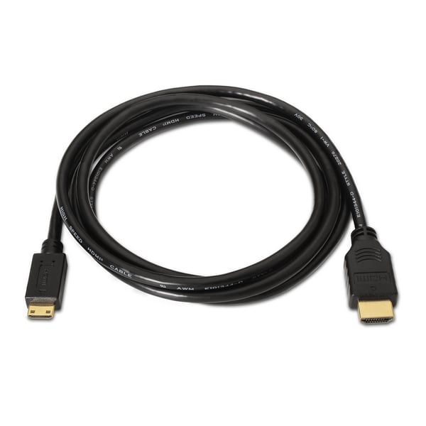 AISENS A119-0115 HDMI-kaapeli 3 m HDMI-tyyppi A (vakio) HDMI Type C (Mini) Musta