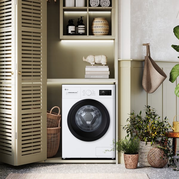 LG F4NA10S7NWK vaskemaskine Front-læsning 7 kg 1400 rpm Hvid