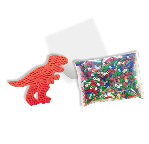 SES Creative Iron on beads T-Rex