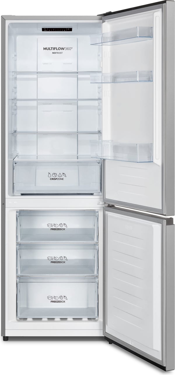 Gorenje NRK6182PS4 Vapaasti seisova 292 L Harmaa