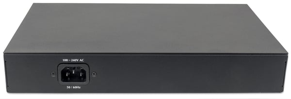 Intellinet 561167 nätverksswitchar hanterad Gigabit Ethernet (10/100/1000) Strömförsörjning via Ethernet (PoE) stöd Svart