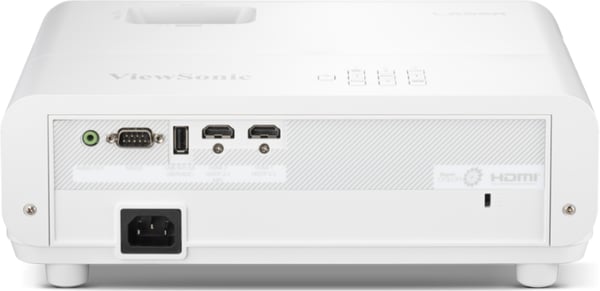 Viewsonic LX750-4KE dataprojekter Standard-kast projektor 4000 ANSI lumens UHD 4K (3840x2160) 3D Hvid