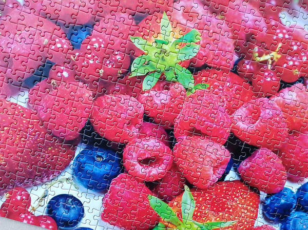 Tactic Lover's Special: Berrymania! - 500 pcs Puslespil 500 stk Mad og drikkevarer