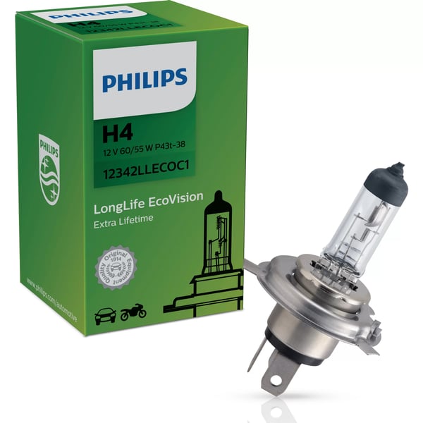 Philips LongLife EcoVision 12342LLECOC1 Pidempi käyttöikä