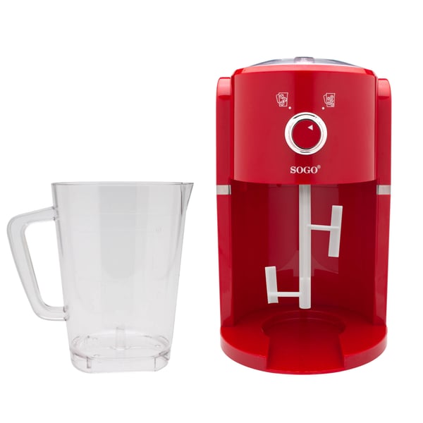 Sogo PIC-SS-11980 glassmaskin Glass-/millkshakemaskin 1,1 l 30 W Röd, Transparent