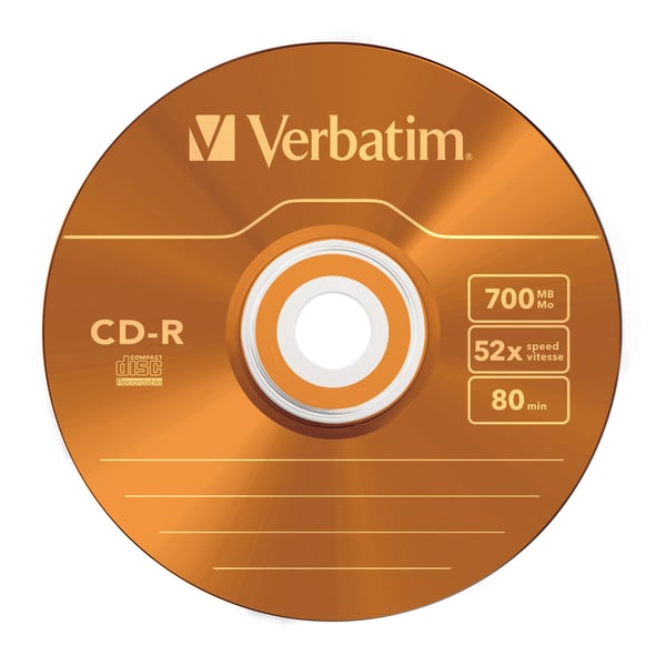 Verbatim CD-R AZO Colours 700 MB 48x 10 stk