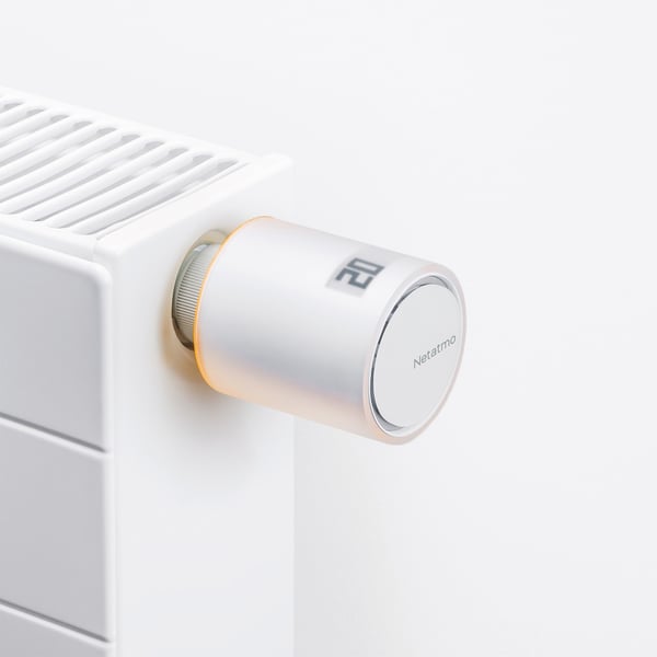 Netatmo Nav-ES – Smart Valve Additional Radiator, Multi-Colour Velegnet til indendørsbrug