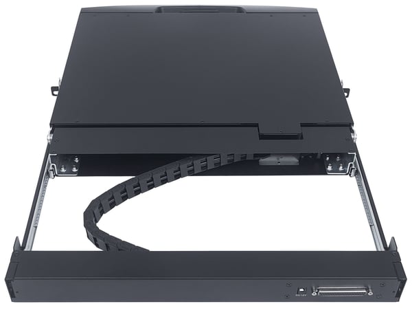 Intellinet 508025 rack 43,2 cm (17") 1280 x 1024 pixlar Svart 1U