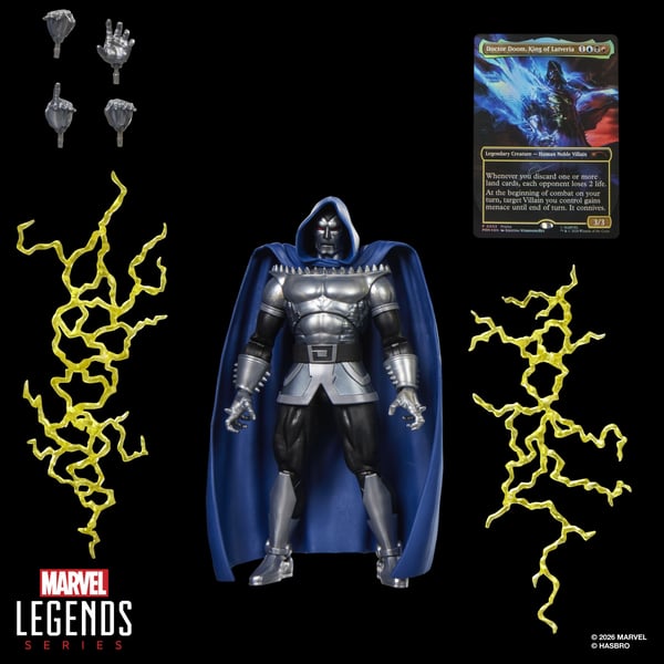 Marvel Legends Series Super Heroes Magic The Gathering Doctor Doom 2099