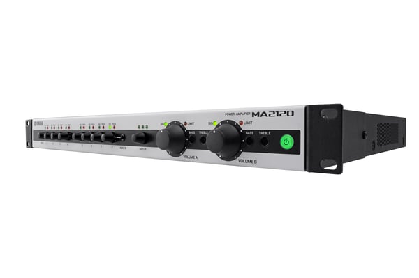 Yamaha MA2120 audio forstærker Sort, Grå