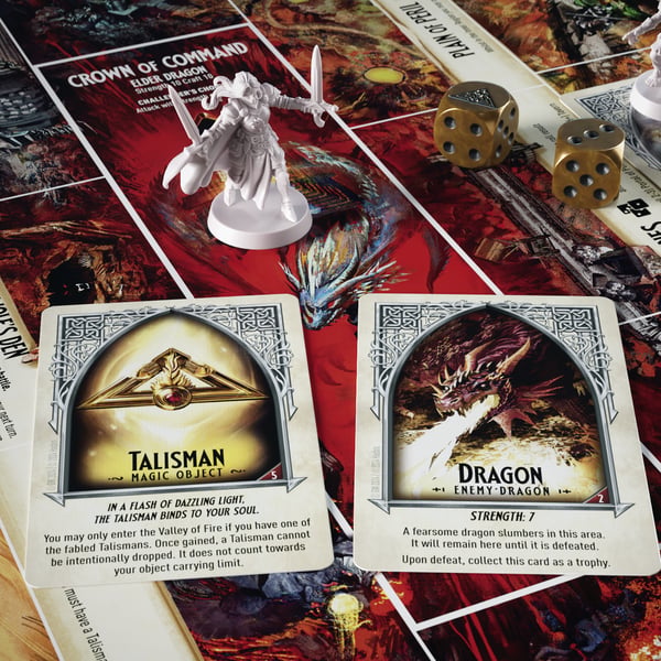 Hasbro Gaming Talisman: The Magical Quest Game Brætspil Strategi
