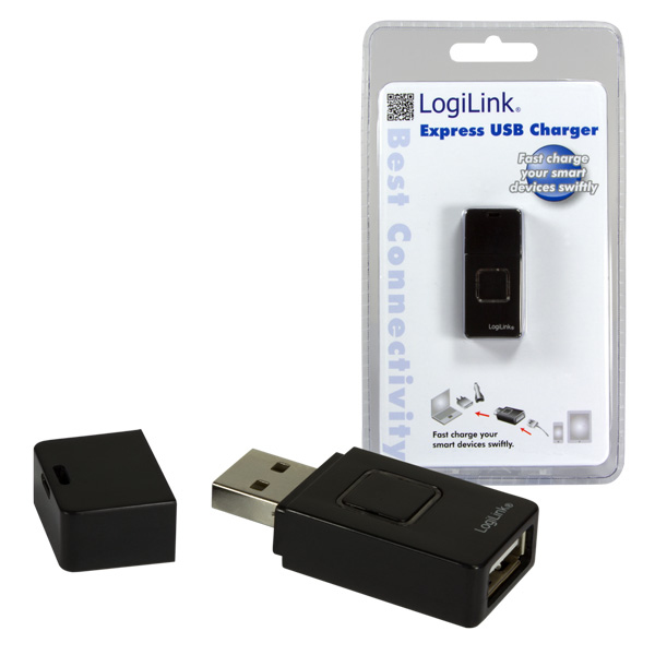 LogiLink AA0045 oplader til mobil enhed Universel Sort USB Indendørs
