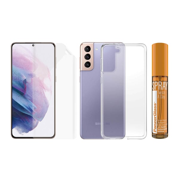 PanzerGlass ® Samsung Galaxy S21+ 5G - Hygiene Pack