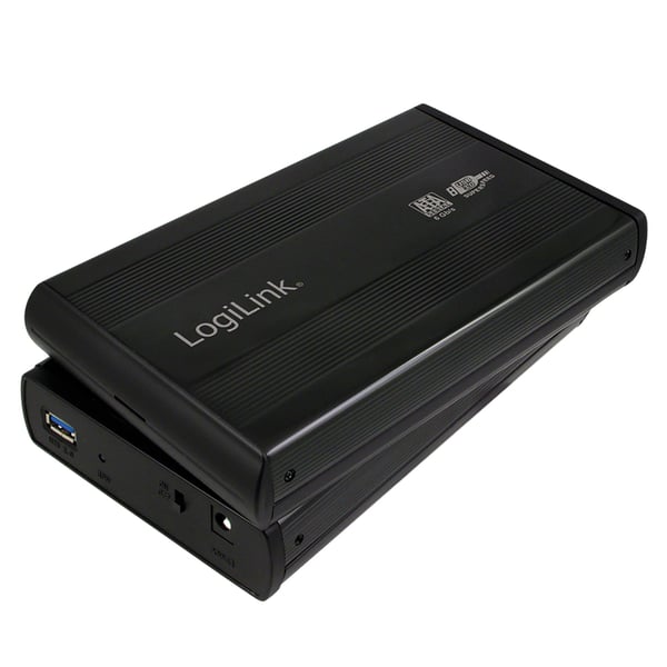 LogiLink UA0107 tallennusaseman kotelo HDD-kotelo Musta 3.5"
