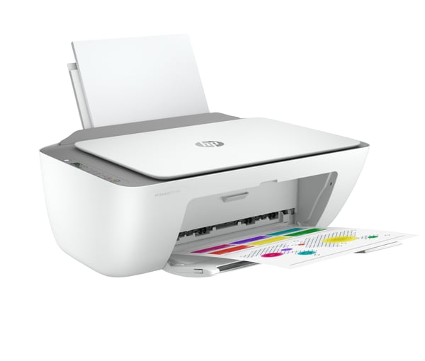HP DeskJet 2720e Trådløst All-in-One Farve Printer, Instant Ink; Kopimaskine, scanner