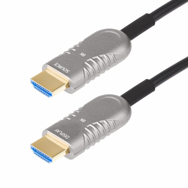 StarTech.com 8K-A-100F-HDMI-CABLE HDMI-kabel 30,4 m HDMI Type A (Standard) Sort, Sølv StarTech.com 8K-A-100F-HDMI-CABLE HDMI-kabel 30,4 m HDMI Type A (Standard) Sort, Sølv