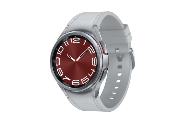 Samsung Galaxy Watch6 Classic 3,3 cm (1.3") OLED 43 mm Digital 432 x 432 pixlar Pekskärm Silver Wi-Fi GPS