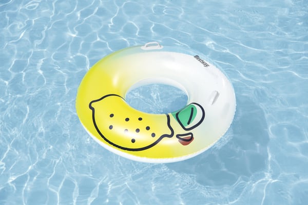 Bestway 36448 pool og strand flyder Hvid, Gul Billede PVC Flydende rør