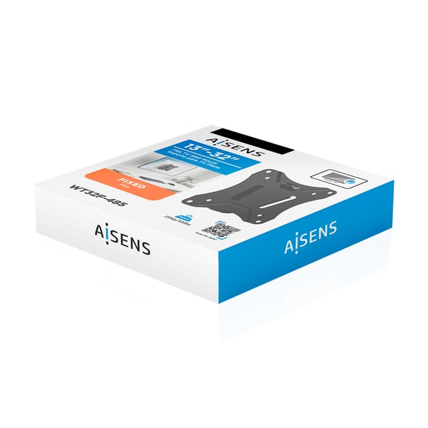 AISENS WT32F-485 TV-kiinnike 81,3 cm (32") Musta