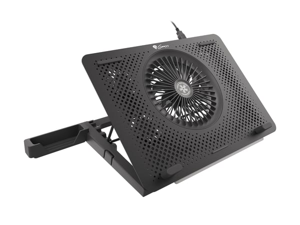 GENESIS Oxid 450 køling til laptop 39,6 cm (15.6") 2400 rpm Sort