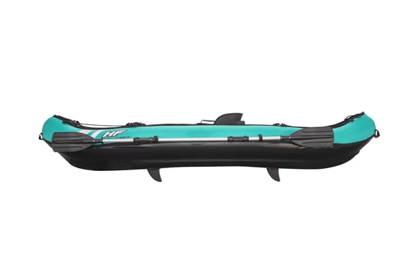 Bestway 65118 sports-kajak 1 person(er) Sort, Turkis Nylon, Polyvinylchlorid (PVC) Oppustelig kajak