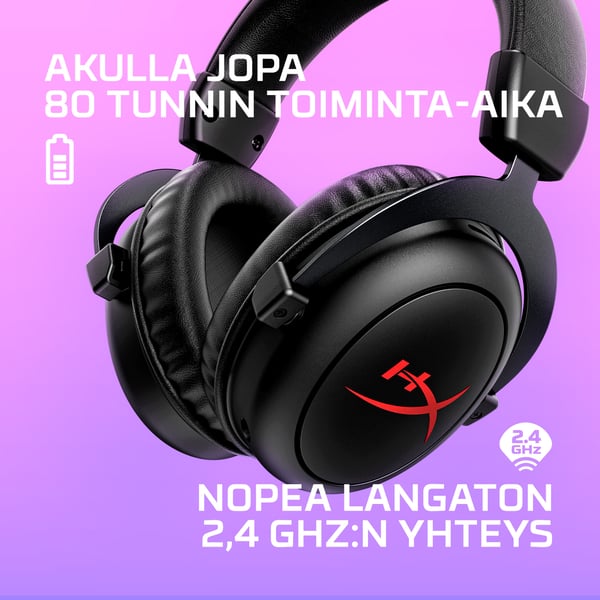 HyperX Cloud II Core – langaton pelikuulokemikrofoni