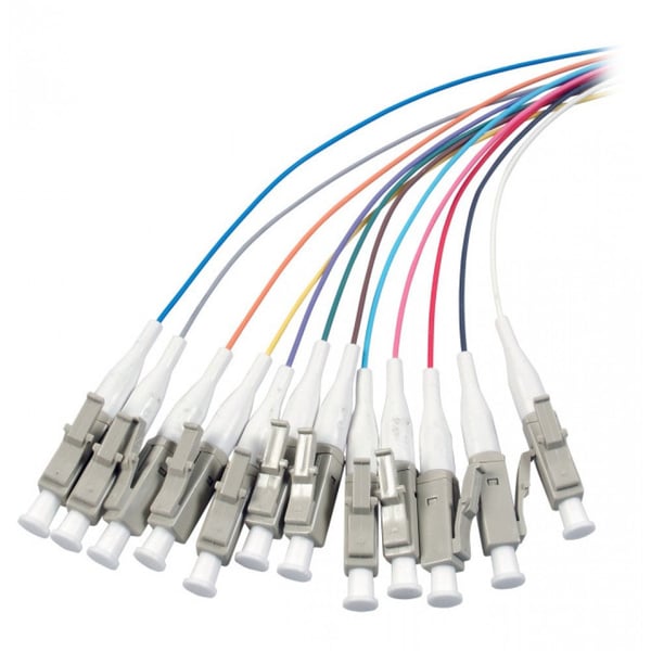 Techly ILWL PG-LC-OM3 InfiniBand- ja kuituoptiikkakaapeli 2 m Monivärinen