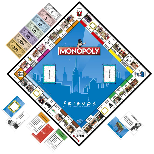 Monopoly E8714UE2 lautapeli Monopoly Friends Strategia