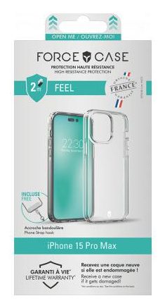 BIG BEN FCFEELIP15PMT mobiltelefon etui 17 cm (6.7") Cover Transparent