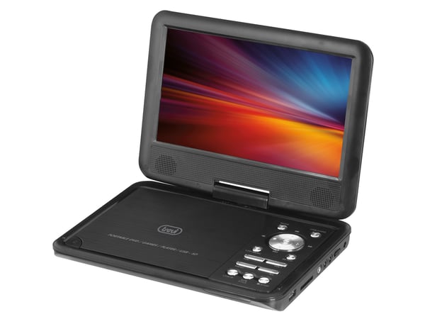Trevi PDX 1409 S2 Bärbar DVD-spelare Bordsskiva 22,9 cm (9") Svart
